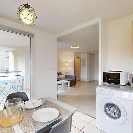 My Cozy Flat - Cote Jardin - Parking - Terrasse Apartment *