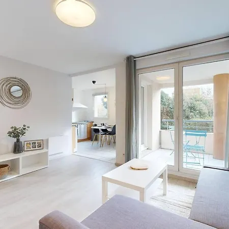 My Cozy Flat - Cote Jardin - Parking - Terrasse 公寓 圖盧茲