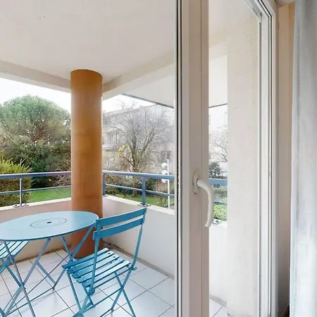 My Cozy Flat - Cote Jardin - Parking - Terrasse Apartment