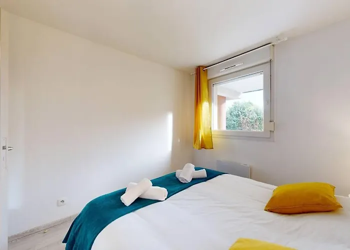 My Cozy Flat - Cote Jardin - Parking - Terrasse Apartman