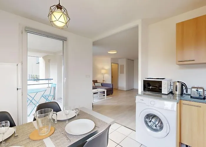 My Cozy Flat - Cote Jardin - Parking - Terrasse Apartman *