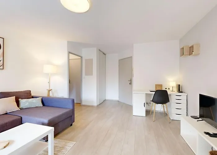 My Cozy Flat - Cote Jardin - Parking - Terrasse تولوز