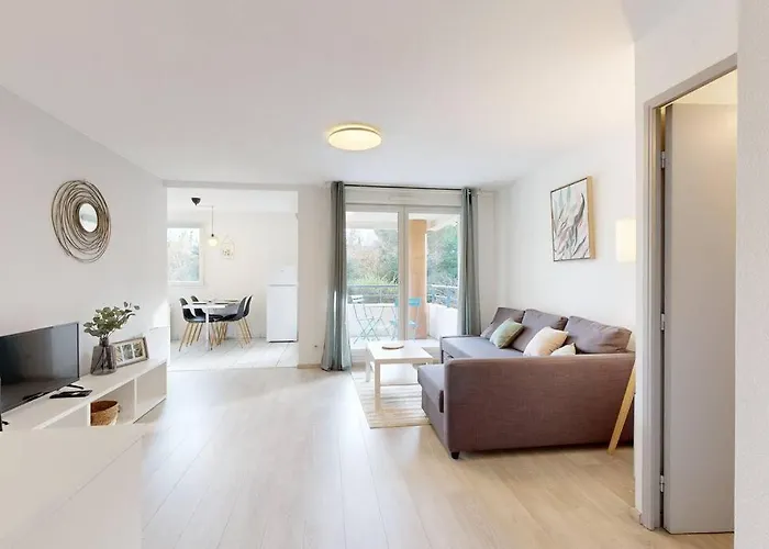 My Cozy Flat - Cote Jardin - Parking - Terrasse Apartman *