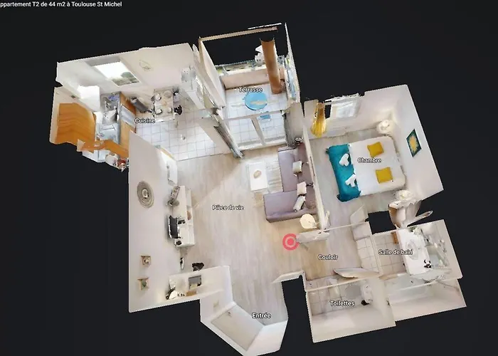 My Cozy Flat - Cote Jardin - Parking - Terrasse Toulouse