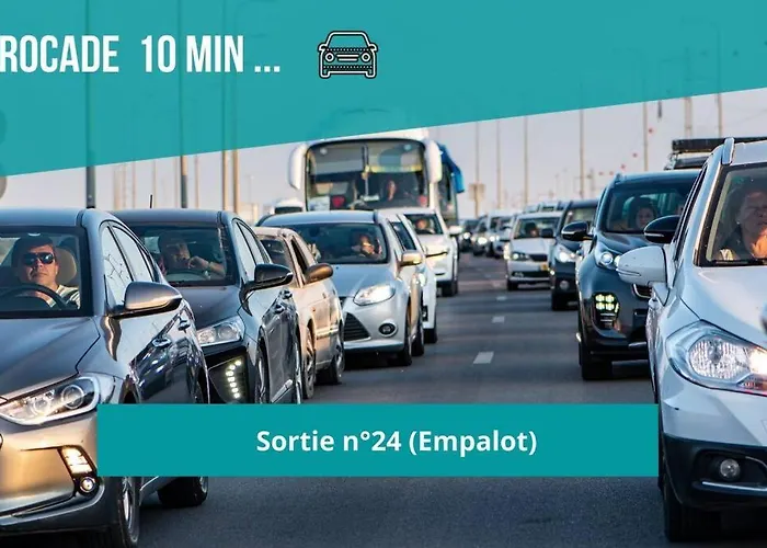 My Cozy Flat - Cote Jardin - Parking - Terrasse